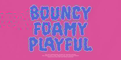 Fabilo Soap Font Poster 2