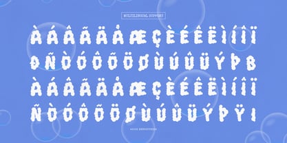 Fabilo Soap Font Poster 11