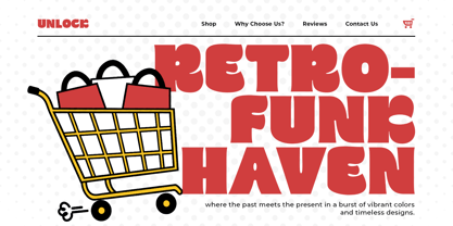 Unlock Font Poster 6