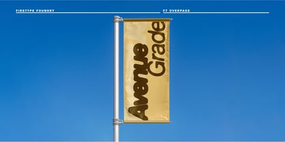FT Overpass Font Poster 8
