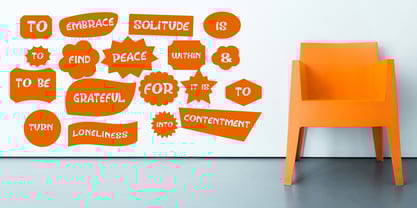 Midzone Font Poster 3