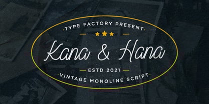 Kana And Hana Font Poster 1