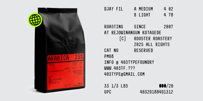 403 Malno Font Poster 7