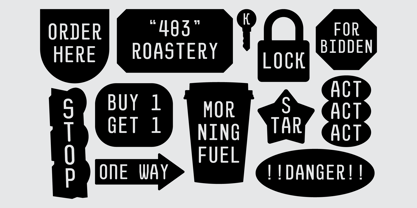 403 Malno Font Poster 10