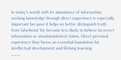 Prachak Font Poster 7