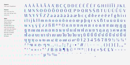 Prachak Font Poster 9