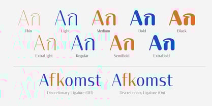 Prachak Font Poster 8