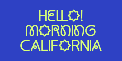 Tropic Avenue Font Poster 6