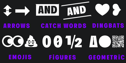 Ink Trap Sans Variable Font Poster 6