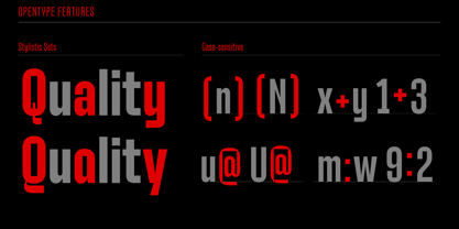 Strovius Font Poster 6