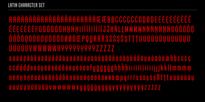 Strovius Font Poster 4