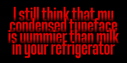 Strovius Font Poster 3