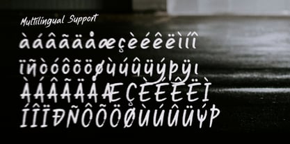Grand Morisey Font Poster 11