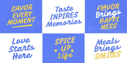 Sponder Font Poster 3