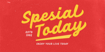 Sponder Font Poster 4