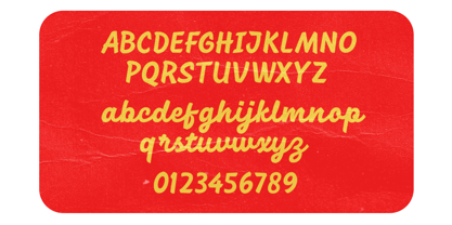 Sponder Font Poster 7