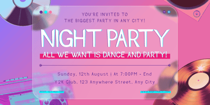 Queen Note Font Poster 6