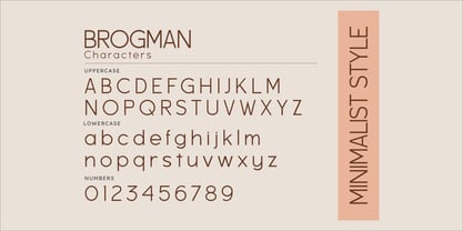 Brogman Font Poster 2