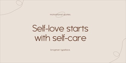 Brogman Font Poster 4