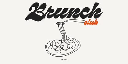 Metzel Script Font Poster 3