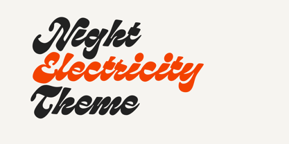 Metzel Script Font Poster 5