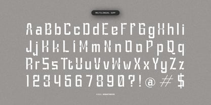 Sars Fect Font Poster 11
