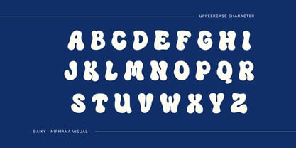 Retro Baiky Font Poster 2