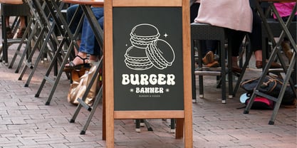 Retro Baiky Font Poster 8