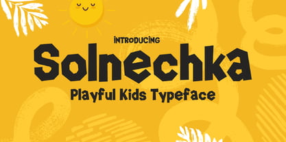 Solnechka Font Poster 1