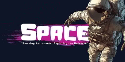 D Andreas Font Poster 4