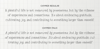 CF Chymer Font Poster 6