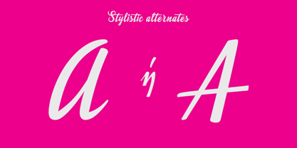 Stella Splendid Serano Font Poster 6