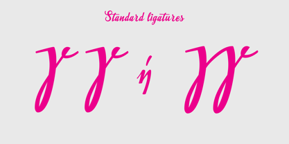 Stella Splendid Serano Font Poster 8