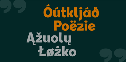 Comfort Soft Font Poster 3