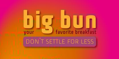 SD one Font Poster 7