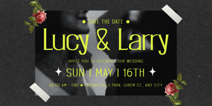 Jungkisulo Font Poster 5