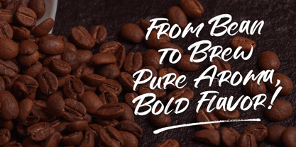 Brassy Font Poster 5