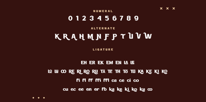 Think Farush Font Poster 9