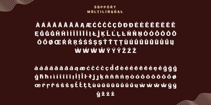 Think Farush Font Poster 10