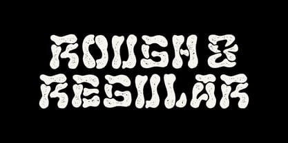 Bone Each Font Poster 3