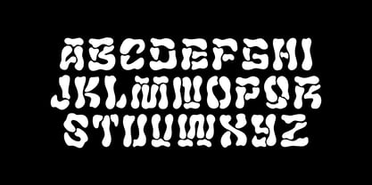 Bone Each Font Poster 5