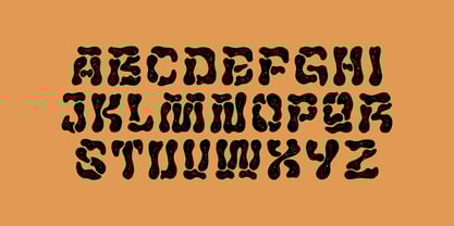 Bone Each Font Poster 4