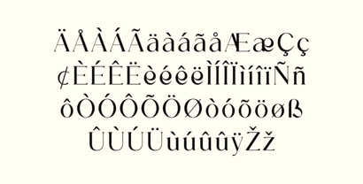 Biconvex Font Poster 5