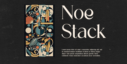 Biconvex Font Poster 8