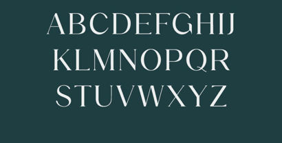 Biconvex Font Poster 3