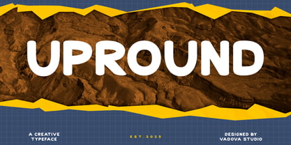 Upround Font Poster 1