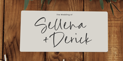 Apricote Smoothie Font Poster 4