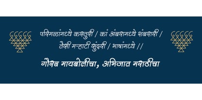 Shree Devanagari 2303 Font Poster 6