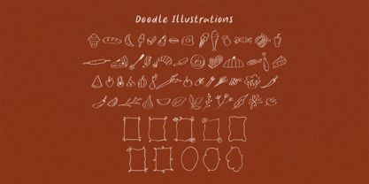 Caramel Sauce Font Poster 3