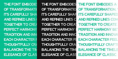 Chageria Font Poster 7